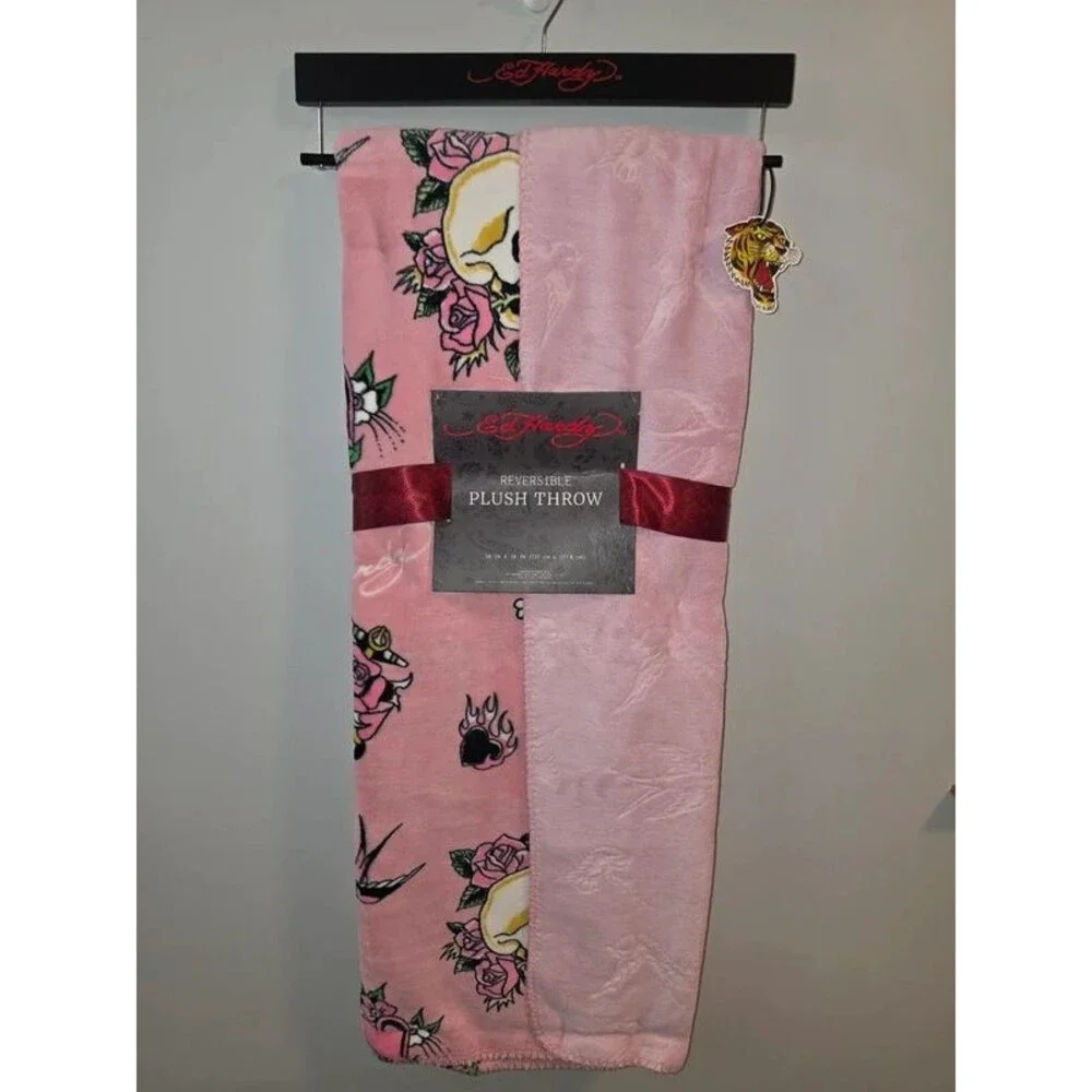 Ed Hardy Throw Blanket
